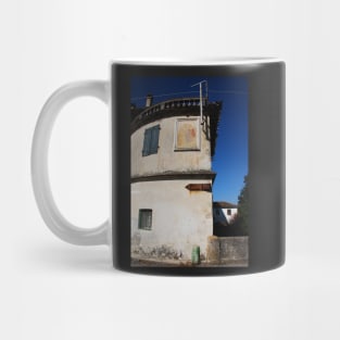 Building with Old Sammardenchia Sign Mug